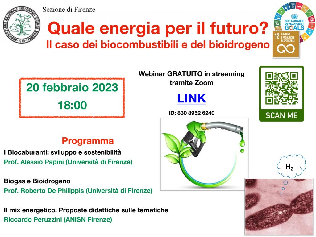 Webinar Quale Energia Per Il Futuro E Sensi Chimici Associazione